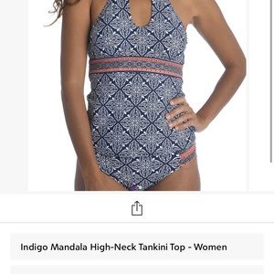 La Blanca Tankini Top. New with Tags
